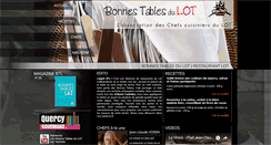 Desktop Screenshot of bonnestables-lot.fr